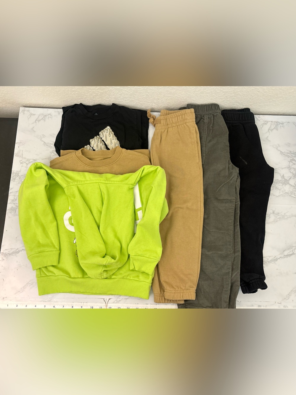 Team Grinch Adidas Athletic Works Garanimals Mixed Lot Boys Clothes Sz 4T 5T